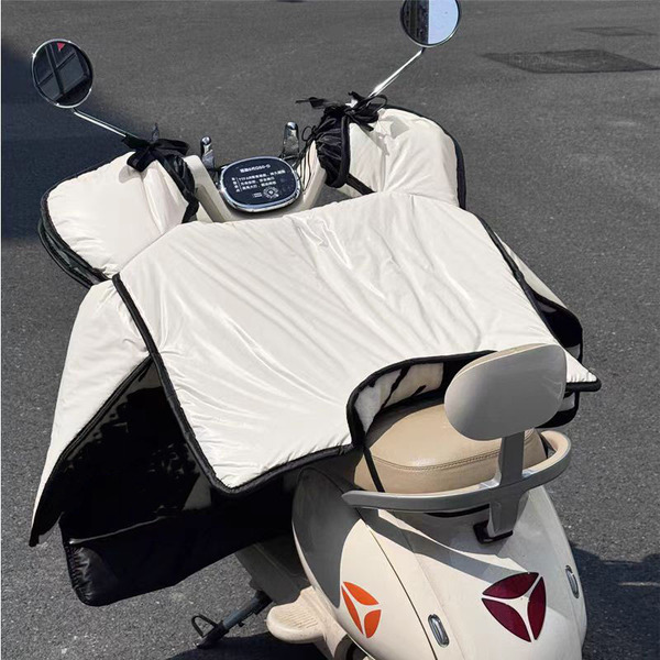 电动车挡风被冬季加绒加厚冬天电瓶摩托车秋冬款四季通用防风防水