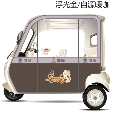 电动三轮车雨棚车蓬新款遮雨蓬棚可拆卸全封闭车棚爱玛专用遮雨棚